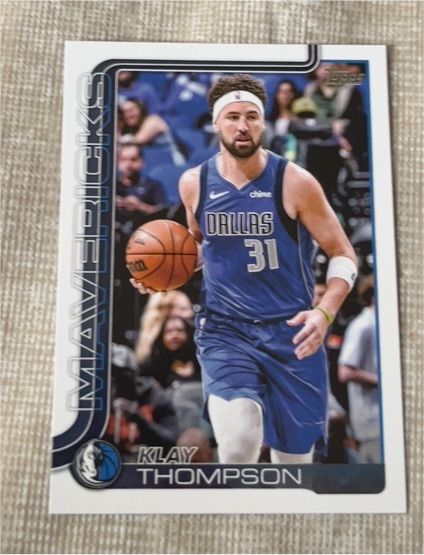 2025-26 Topps #170 Klay Thompson — front