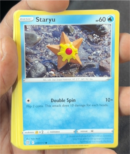 2022 Pokémon TCG Brilliant Stars #030 Staryu — front