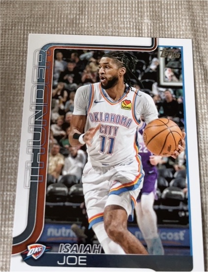 2025-26 Topps #121 Isaiah Joe — front