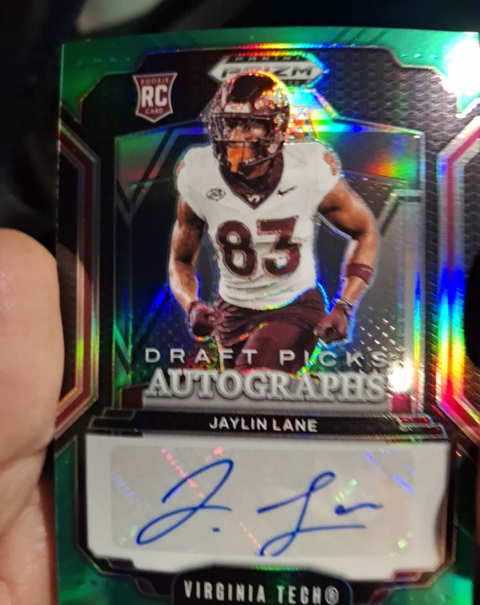 2025 Panini Prizm Draft Picks #Jaylin Lane — front