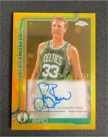 2025-26 Topps Chrome #243 Larry Bird — front