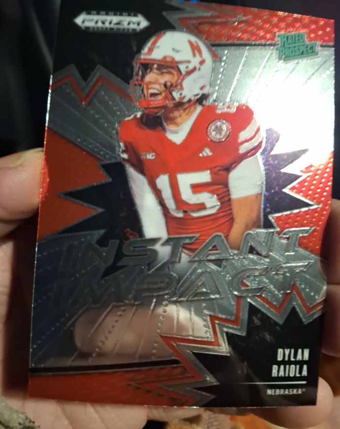 2025 Panini Prizm Draft Picks Instant Impact #II-DRA Dylan Raiola — front