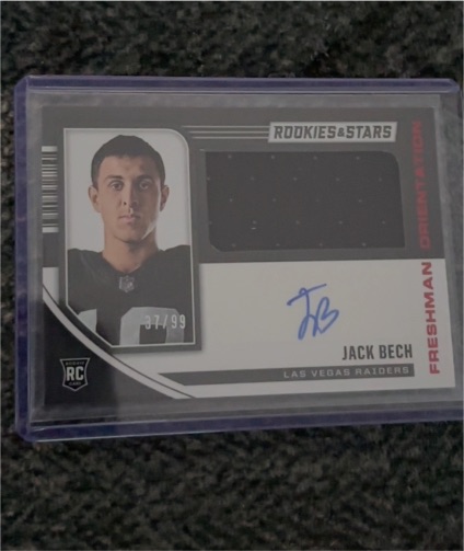 2025 Panini Rookies & Stars Freshman Orientation #FO-JB Jack Bech — front