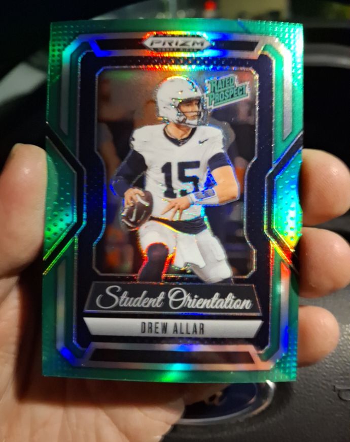 2025 Panini Prizm Draft Picks #19 Drew Allar Student Orientation — front
