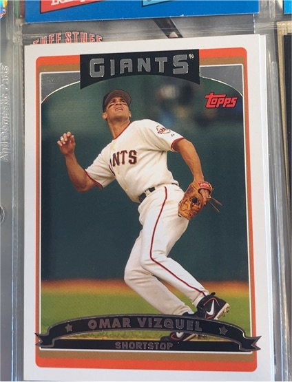 2006 Topps #419 Omar Vizquel — front
