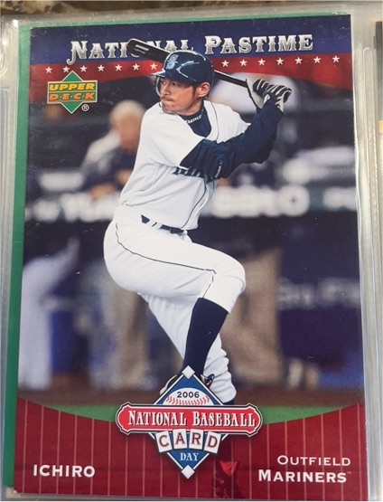 2006 Upper Deck National Baseball Card Day #NP-IS Ichiro Suzuki — front