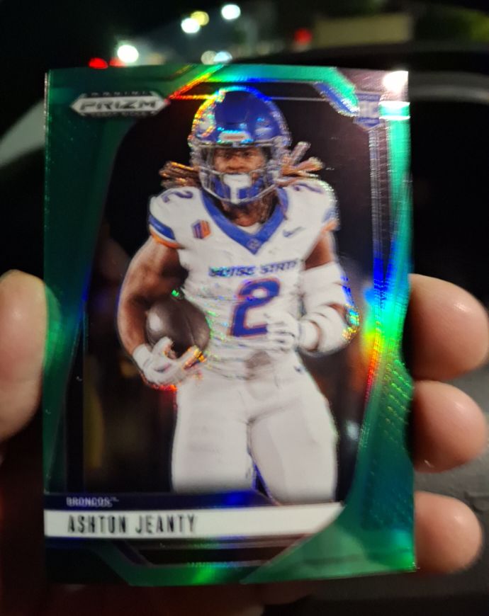 2025 Panini Prizm Draft Picks #13 Ashton Jeanty — front