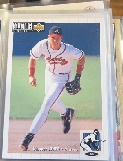 1994 Upper Deck Collector's Choice #152 Chipper Jones — front