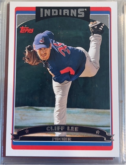 2006 Topps #467 Cliff Lee Cleveland Indians — front