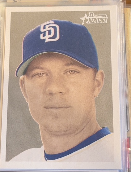 2006 Bowman Heritage #6 Jake Peavy — front
