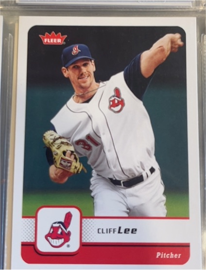 2006 Fleer #168 Cliff Lee — front