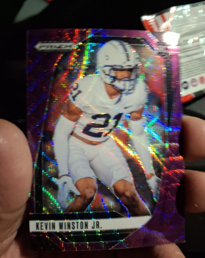2024 Panini Prizm Kevin Winston Jr. — front