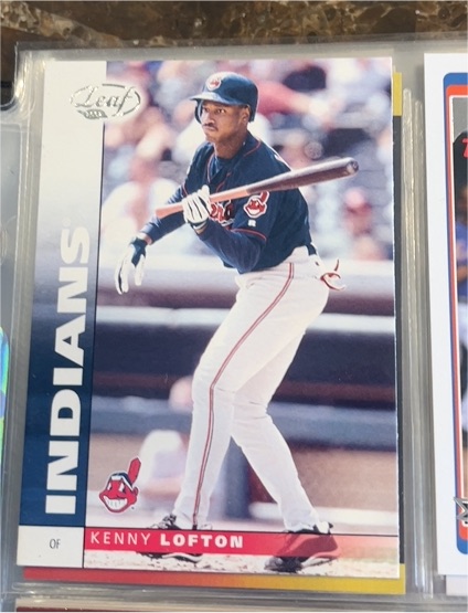 2002 Leaf #22 Kenny Lofton — front