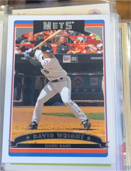 2006 Topps #16 David Wright — front