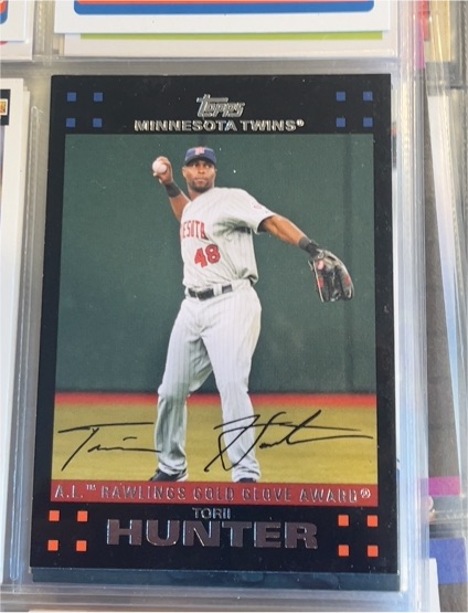 2007 Topps #307 Torii Hunter — front