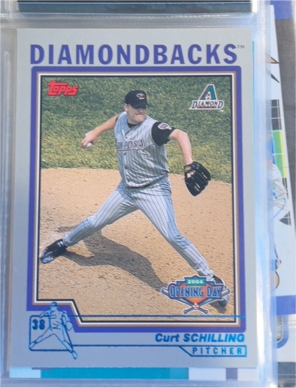 2004 Topps Opening Day #55 Curt Schilling — front