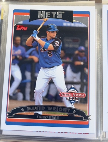 2006 Topps National Baseball Card Day #9 David Wright — front