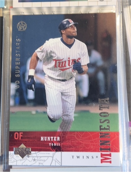 2003 Upper Deck Superstars #127 Torii Hunter — front