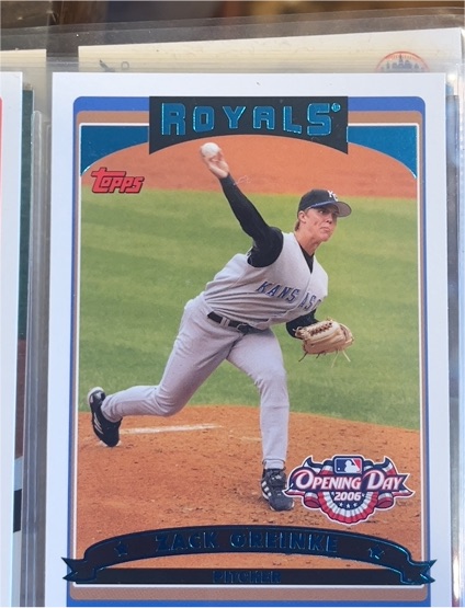 2006 Topps Opening Day #42 Zack Greinke — front