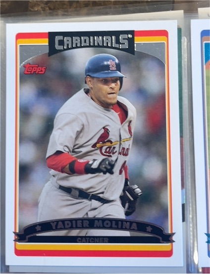 2006 Topps #339 Yadier Molina — front