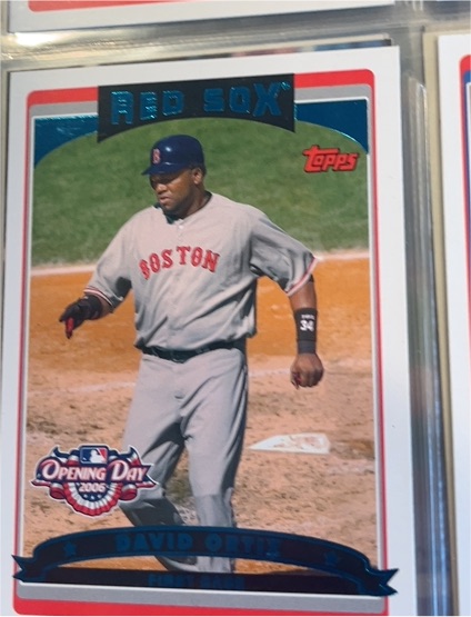 2006 Topps Opening Day #105 David Ortiz — front