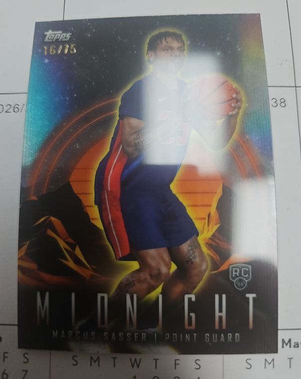 2023-24 Topps Midnight #16 Marcus Sasser — front
