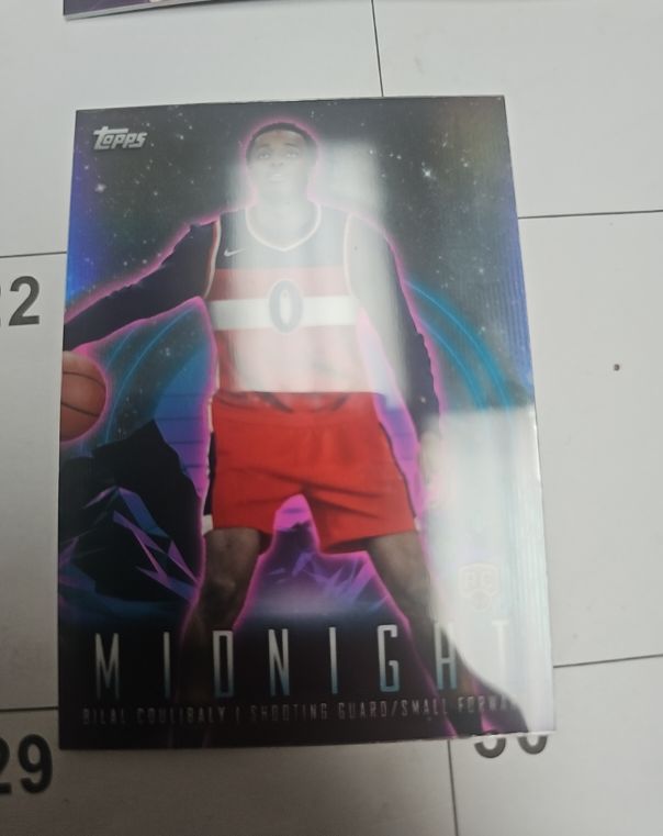 2024 Topps Midnight Basketball #38 Bilal Coulibaly — front