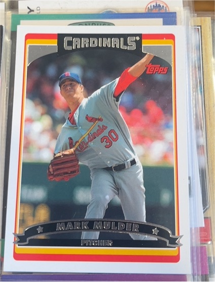 2006 Topps #538 Mark Mulder — front