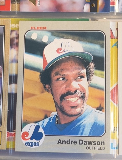1983 Fleer #280 Andre Dawson Montreal Expos — front