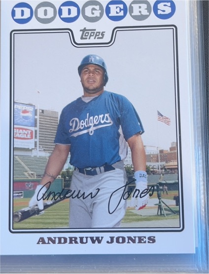 2008 Topps #120 Andruw Jones — front