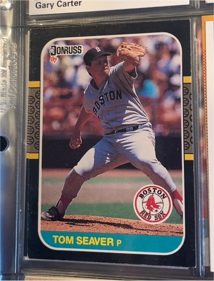 1987 Donruss #375 Tom Seaver — front