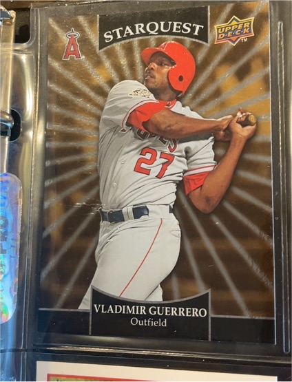 2009 Upper Deck First Edition StarQuest #SQ-25 Vladimir Guerrero — front