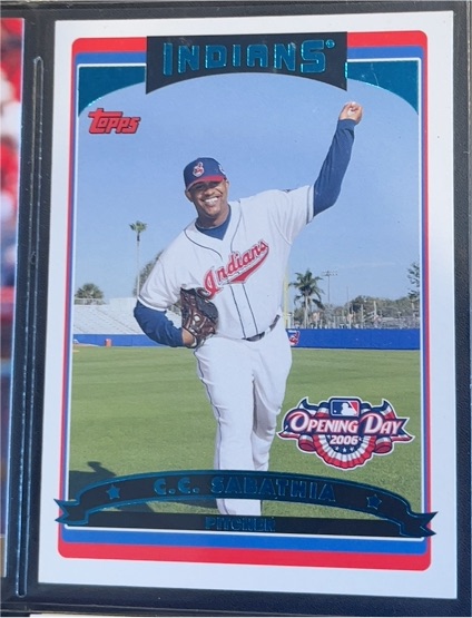 2006 Topps Opening Day #56 C.C. Sabathia — front