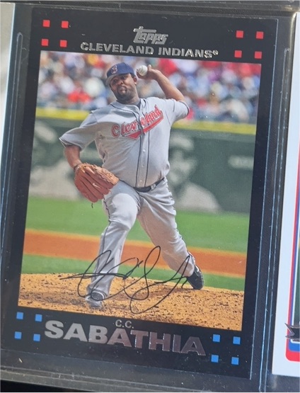 2007 Topps #10 C.C. Sabathia — front