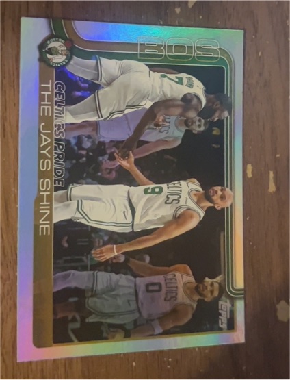 2025-26 Topps #272 Celtics Pride: The Jays Shine — front