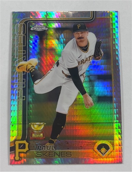 2025 Topps Chrome #300 Paul Skenes — front