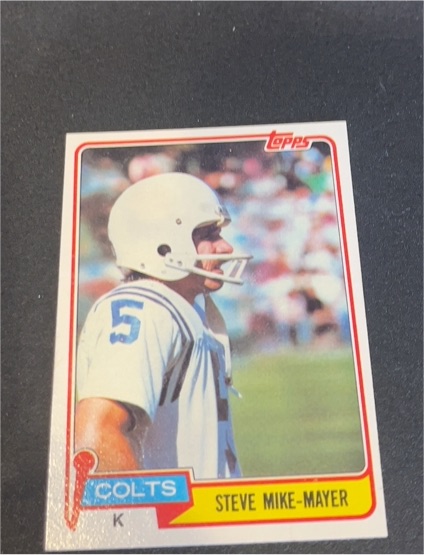 1981 Topps #277 Steve Mike-Mayer — front
