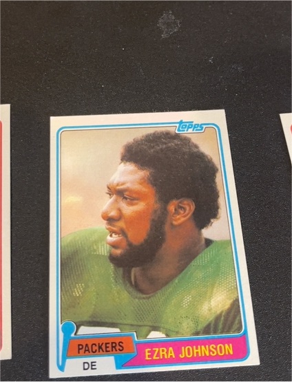 1981 Topps #168 Ezra Johnson — front