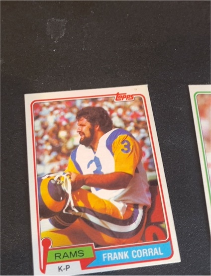 1981 Topps Football #45 Frank Corral — front