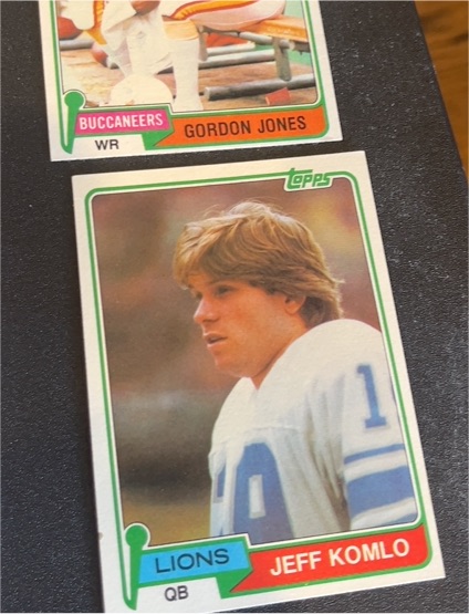 1981 Topps #511 Jeff Komlo — front