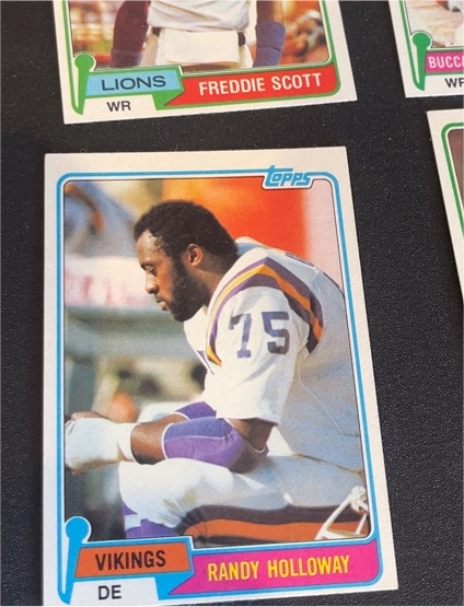 1981 Topps #381 Randy Holloway — front