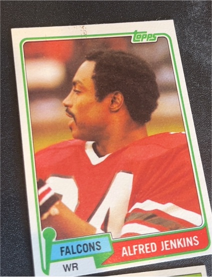 1981 Topps #448 Alfred Jenkins — front