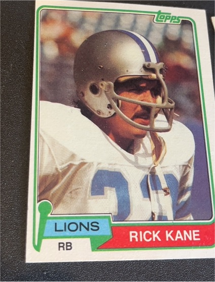 1981 Topps #66 Rick Kane — front