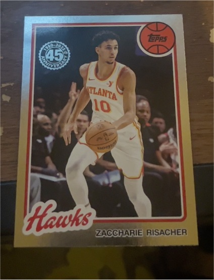 2025-26 Topps #80BK-24 Zaccharie Risacher — front