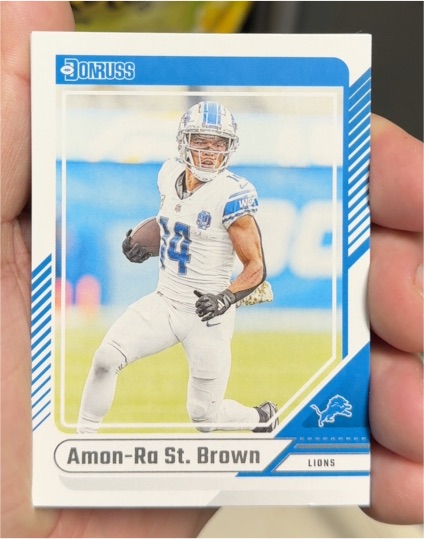 2024 Panini Donruss #139 Amon-Ra St. Brown — front