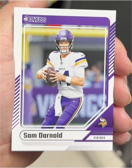 2024 Panini Donruss #180 Sam Darnold — front