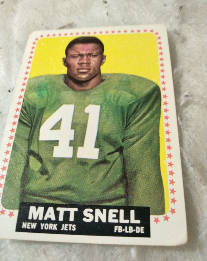 1964 Topps #125 Matt Snell — front