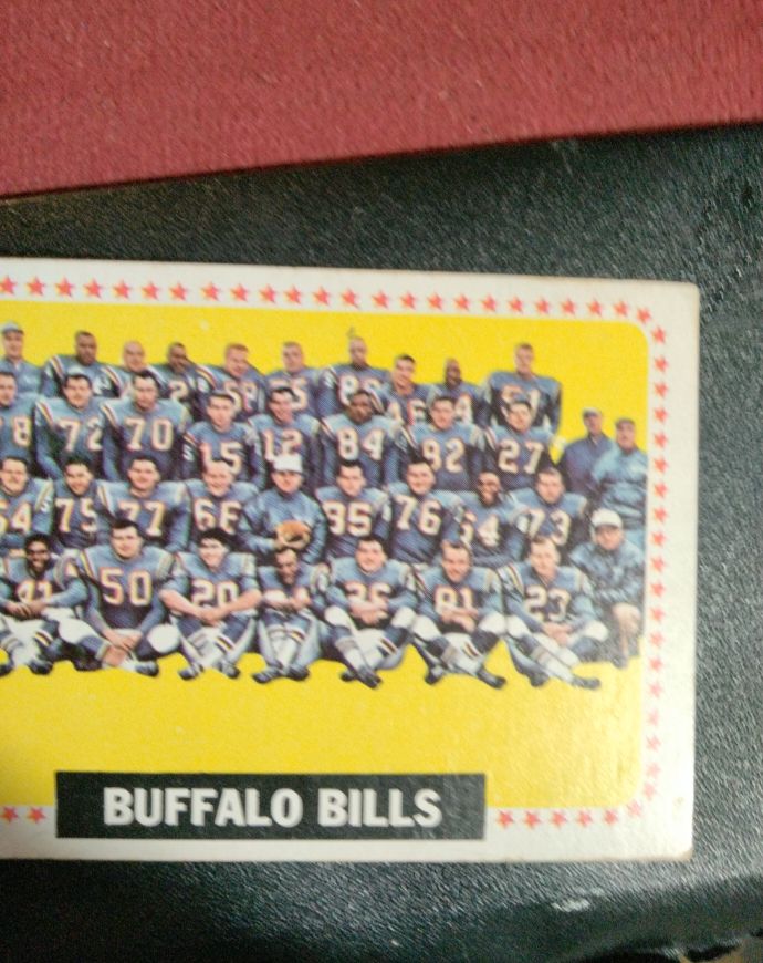 1964 Topps #43 Buffalo Bills Team — front