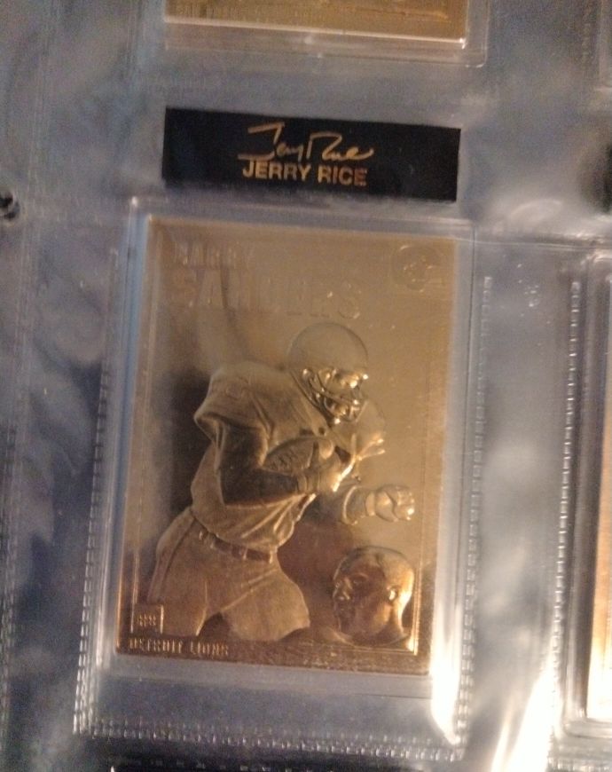 1999 Danbury Mint 22K Gold WWF Jerry Lawler #14 Encased WWE Wrestling Card HOF — front