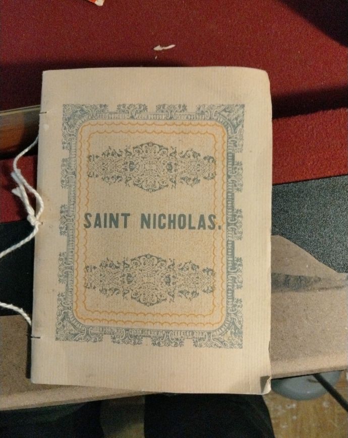 Saint Nicholas 1849 Facsimile Booklet — front